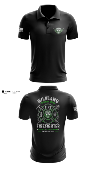Short Sleeve Performance Polo, Wildland Security Group, , Teamtime, Team time, sublimation, custom sports apparel, team uniforms, spirit wear, spiritwear, sports uniforms, custom shirts, team store, custom team store, fundraiser sports, apparel fundraiser
