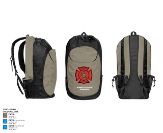 Gear Bag, Scandia valley fire department, Fire Department, Teamtime, Team time, sublimation, custom sports apparel, team uniforms, spirit wear, spiritwear, sports uniforms, custom shirts, team store, custom team store, fundraiser sports, apparel fundraiser