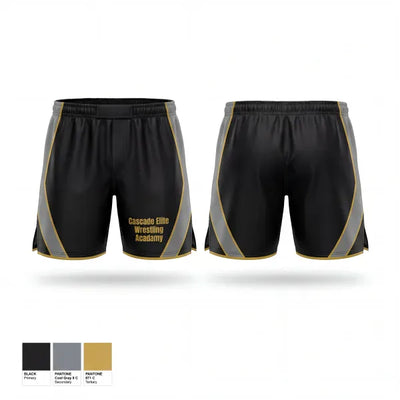 Cascade Elite Wrestling Acadamy 13185292 Fight Shorts - 1 (1)