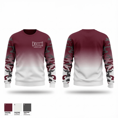Fontana High School 74081826 Crew Neck Sweatshirt - 1