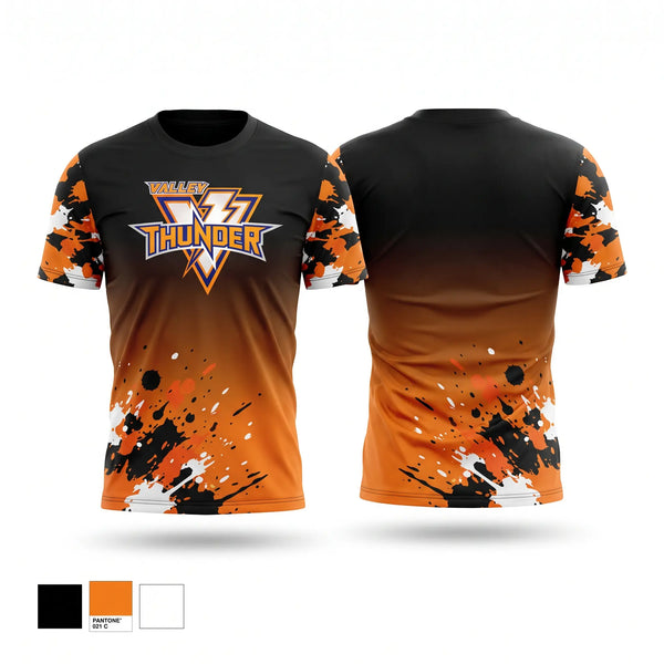 Short Sleeve Performance Shirt, Valley Thunder, Ice Hockey, Teamtime, Team time, sublimation, custom sports apparel, team uniforms, spirit wear, spiritwear, sports uniforms, custom shirts, team store, custom team store, fundraiser sports, apparel fundraiser