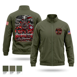 Windbreaker, Burdette Fire Department, Fire Department, Teamtime, Team time, sublimation, custom sports apparel, team uniforms, spirit wear, spiritwear, sports uniforms, custom shirts, team store, custom team store, fundraiser sports, apparel fundraiser