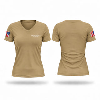 Womens Short Sleeve Vneck Shirt, Hale County Sheriff’s Officer (AL), Police, Teamtime, Team time, sublimation, custom sports apparel, team uniforms, spirit wear, spiritwear, sports uniforms, custom shirts, team store, custom team store, fundraiser sports, apparel fundraiser