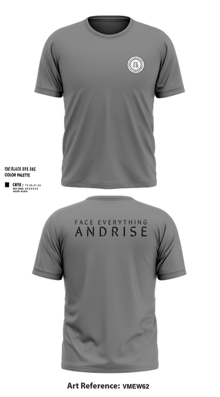 Short Sleeve Performance Shirt, FearLifestyle, , Teamtime, Team time, sublimation, custom sports apparel, team uniforms, spirit wear, spiritwear, sports uniforms, custom shirts, team store, custom team store, fundraiser sports, apparel fundraiser