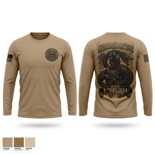 Long Sleeve Performance Shirt, HHC 136th ESB, National Guard, Teamtime, Team time, sublimation, custom sports apparel, team uniforms, spirit wear, spiritwear, sports uniforms, custom shirts, team store, custom team store, fundraiser sports, apparel fundraiser