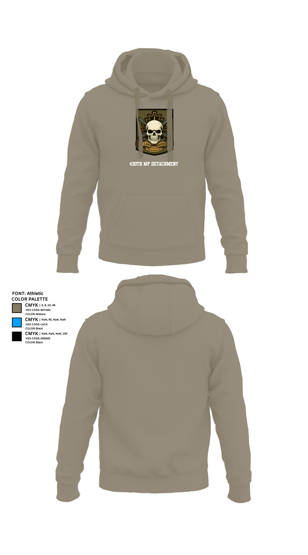 Hoodie, 430th MP Detachment, , Teamtime, Team time, sublimation, custom sports apparel, team uniforms, spirit wear, spiritwear, sports uniforms, custom shirts, team store, custom team store, fundraiser sports, apparel fundraiser