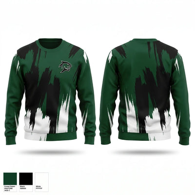 Polo Middle School Girls Softball Crew Neck Sweatshirt - 1