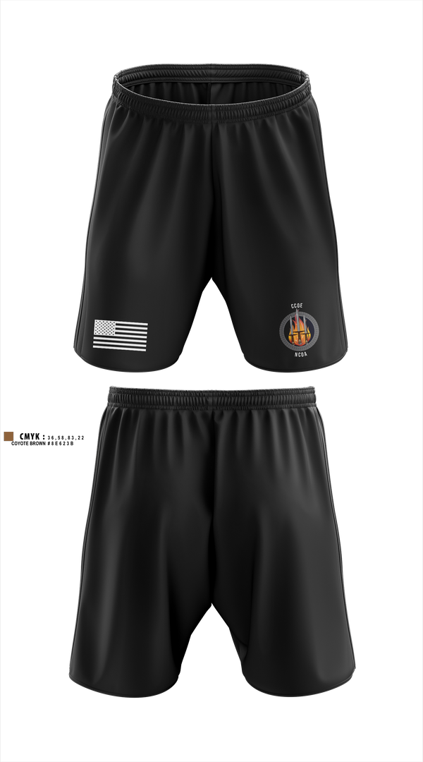 Athletic Shorts With Pockets, CCoE Charlie Branch, Army, Teamtime, Team time, sublimation, custom sports apparel, team uniforms, spirit wear, spiritwear, sports uniforms, custom shirts, team store, custom team store, fundraiser sports, apparel fundraiser