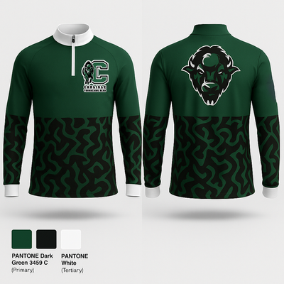 Carlisle Thundering Herd 31016912 Quarter Zip Jacket - 1