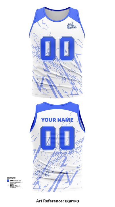 R-S Central Hilltoppers Volleyball 15542633 Tank Top - 92