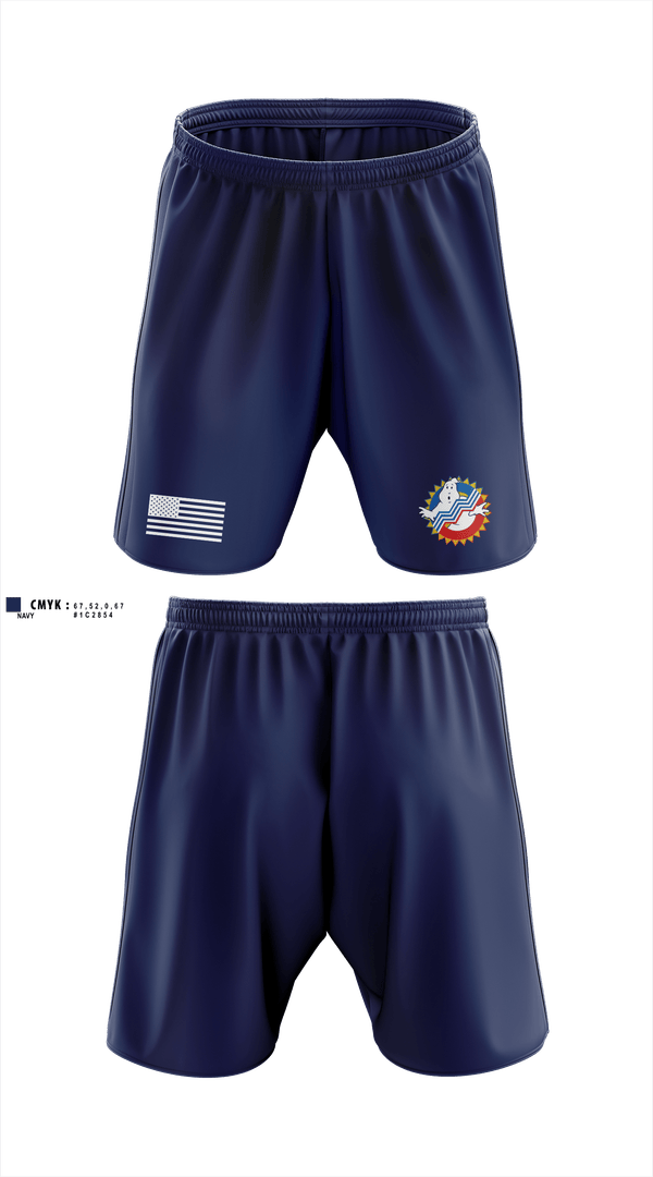 Athletic Shorts With Pockets, Sioux Empire Ghostbusters, , Teamtime, Team time, sublimation, custom sports apparel, team uniforms, spirit wear, spiritwear, sports uniforms, custom shirts, team store, custom team store, fundraiser sports, apparel fundraiser