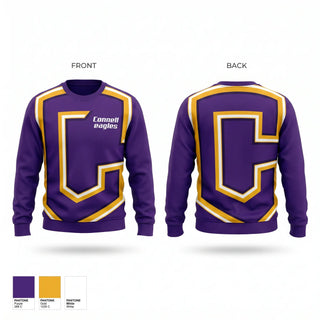 Crew Neck Sweatshirt, Connell eagles, Men's Basketball, Teamtime, Team time, sublimation, custom sports apparel, team uniforms, spirit wear, spiritwear, sports uniforms, custom shirts, team store, custom team store, fundraiser sports, apparel fundraiser