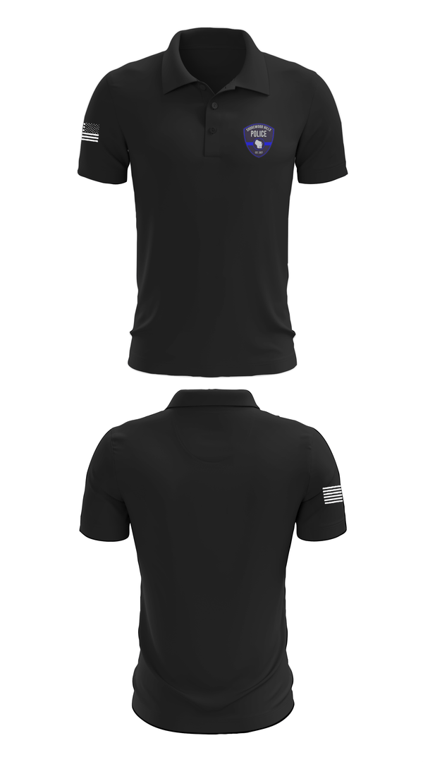 Short Sleeve Performance Polo, Shorewood Hills Police, Police, Teamtime, Team time, sublimation, custom sports apparel, team uniforms, spirit wear, spiritwear, sports uniforms, custom shirts, team store, custom team store, fundraiser sports, apparel fundraiser