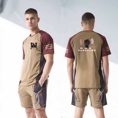 1ST PLT 76TH CEC-S 11178991 Short Sleeve Performance Shirt - 3