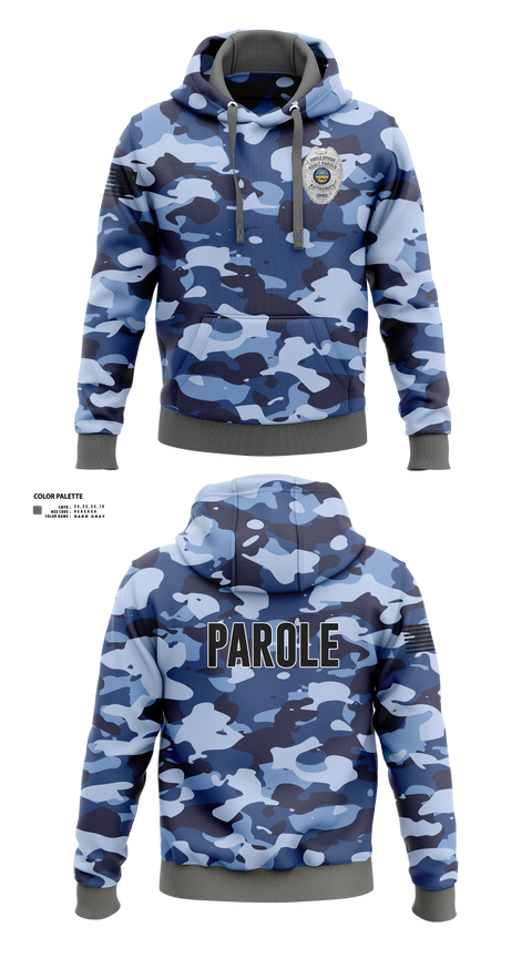 Hoodie, Adult Parole Authority, Police, Teamtime, Team time, sublimation, custom sports apparel, team uniforms, spirit wear, spiritwear, sports uniforms, custom shirts, team store, custom team store, fundraiser sports, apparel fundraiser