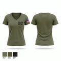 TERRELL COUNTY SHERIFF OFFICE Women's Short Sleeve V-neck Shirt - 1