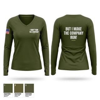 Womens Long Sleeve Vneck Shirt, 150th SMC, Army, Teamtime, Team time, sublimation, custom sports apparel, team uniforms, spirit wear, spiritwear, sports uniforms, custom shirts, team store, custom team store, fundraiser sports, apparel fundraiser