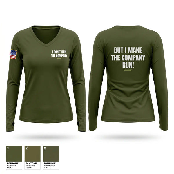 Womens Long Sleeve Vneck Shirt, 150th SMC, Army, Teamtime, Team time, sublimation, custom sports apparel, team uniforms, spirit wear, spiritwear, sports uniforms, custom shirts, team store, custom team store, fundraiser sports, apparel fundraiser