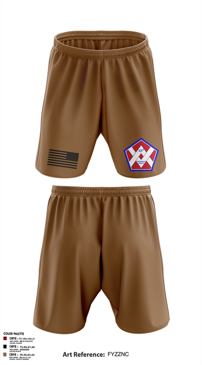 55th Sustainment Brigade 67361333 Athletic Shorts With Pockets - 2