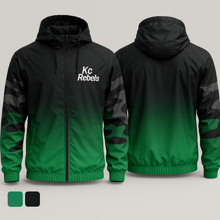Windbreaker, Kc Rebels, Track & Field, Teamtime, Team time, sublimation, custom sports apparel, team uniforms, spirit wear, spiritwear, sports uniforms, custom shirts, team store, custom team store, fundraiser sports, apparel fundraiser