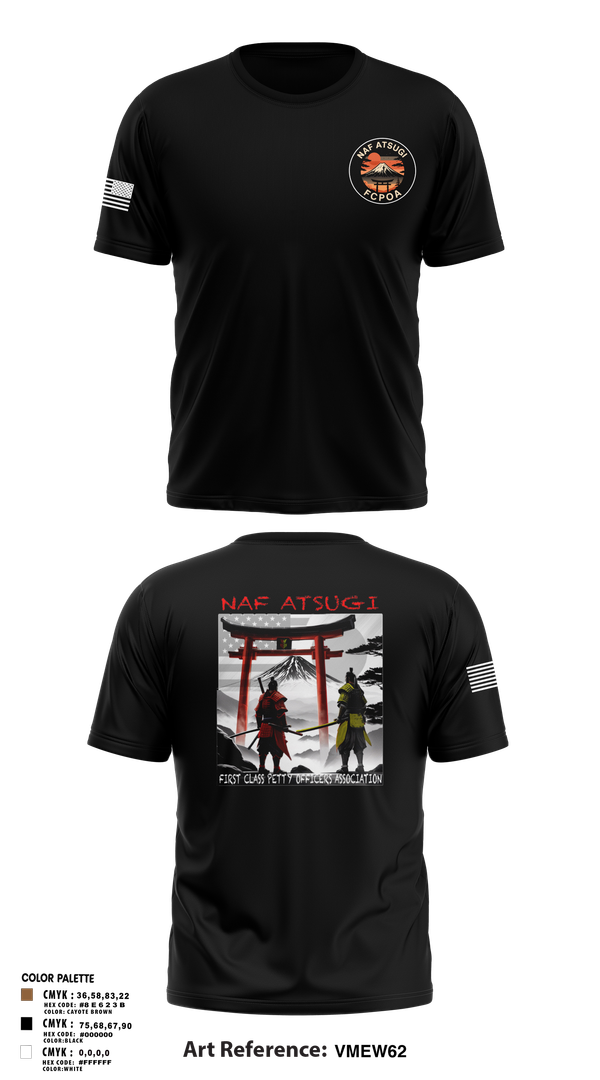Short Sleeve Performance Shirt, NAF ATSUGI FCPOA, Navy, Teamtime, Team time, sublimation, custom sports apparel, team uniforms, spirit wear, spiritwear, sports uniforms, custom shirts, team store, custom team store, fundraiser sports, apparel fundraiser