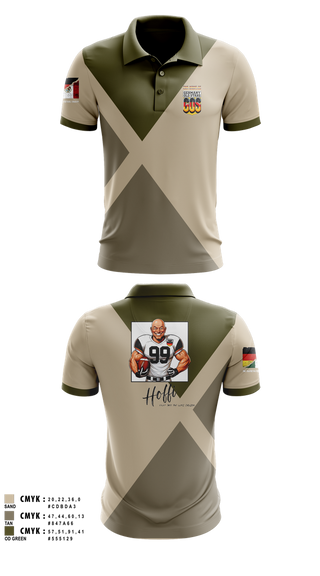 Short Sleeve Performance Polo, Germany Oldstars, , Teamtime, Team time, sublimation, custom sports apparel, team uniforms, spirit wear, spiritwear, sports uniforms, custom shirts, team store, custom team store, fundraiser sports, apparel fundraiser