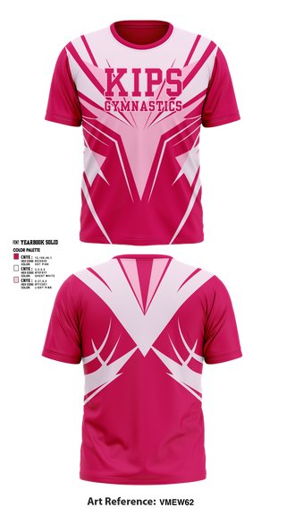 Short Sleeve Performance Shirt, Kips gymnastics, Spirit Store, Teamtime, Team time, sublimation, custom sports apparel, team uniforms, spirit wear, spiritwear, sports uniforms, custom shirts, team store, custom team store, fundraiser sports, apparel fundraiser