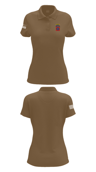 Womens Short Sleeve Performance Polo, 82nd airborne Division, , Teamtime, Team time, sublimation, custom sports apparel, team uniforms, spirit wear, spiritwear, sports uniforms, custom shirts, team store, custom team store, fundraiser sports, apparel fundraiser