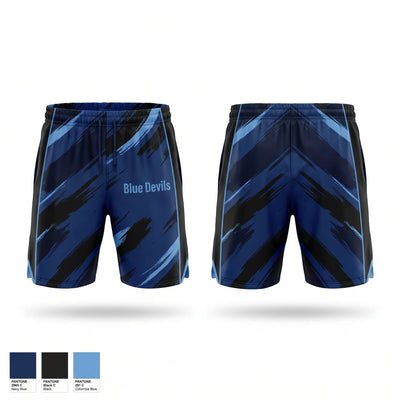 Blue Devils Athletic Shorts With Pockets - 1