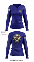 NTAG RED RIVER 9391441 Women's Long Sleeve V-neck Shirt - 101