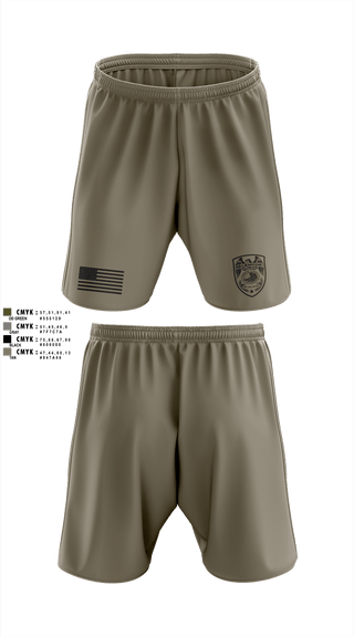 Athletic Shorts With Pockets, Glencoe Police Department, Police, Teamtime, Team time, sublimation, custom sports apparel, team uniforms, spirit wear, spiritwear, sports uniforms, custom shirts, team store, custom team store, fundraiser sports, apparel fundraiser