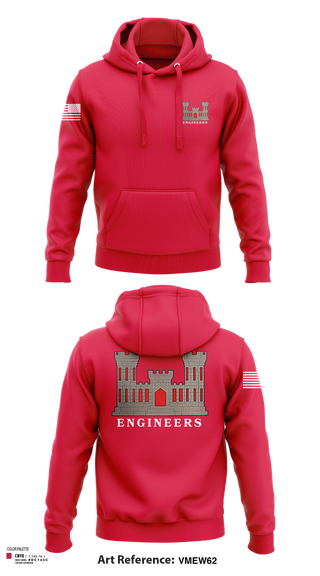 Hoodie, 817th engineer sapper, , Teamtime, Team time, sublimation, custom sports apparel, team uniforms, spirit wear, spiritwear, sports uniforms, custom shirts, team store, custom team store, fundraiser sports, apparel fundraiser