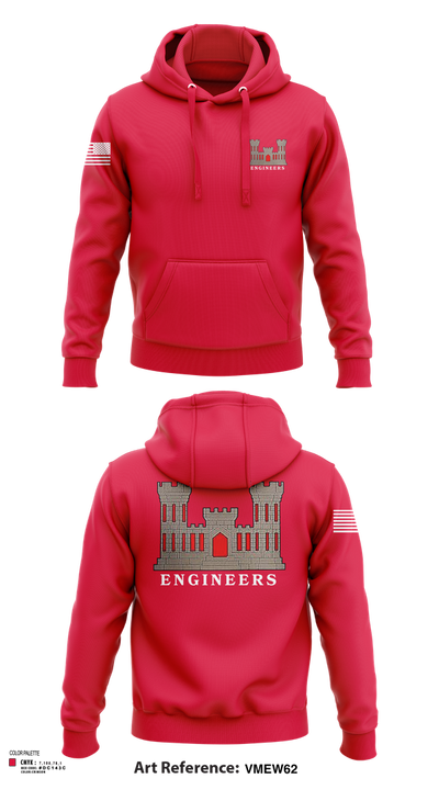 817th engineer sapper 48720796 Hoodie - 53