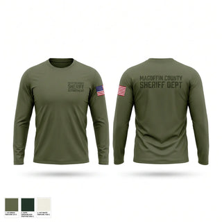Long Sleeve Performance Shirt, Magoffin county sheriff department, Police, Teamtime, Team time, sublimation, custom sports apparel, team uniforms, spirit wear, spiritwear, sports uniforms, custom shirts, team store, custom team store, fundraiser sports, apparel fundraiser