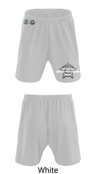 Athletic Shorts With Pockets, SPECIAL INVESTIGATIONS UNIT, Police, Teamtime, Team time, sublimation, custom sports apparel, team uniforms, spirit wear, spiritwear, sports uniforms, custom shirts, team store, custom team store, fundraiser sports, apparel fundraiser