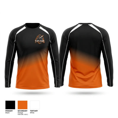 Lincoln Trojans Long Sleeve Performance Shirt 1