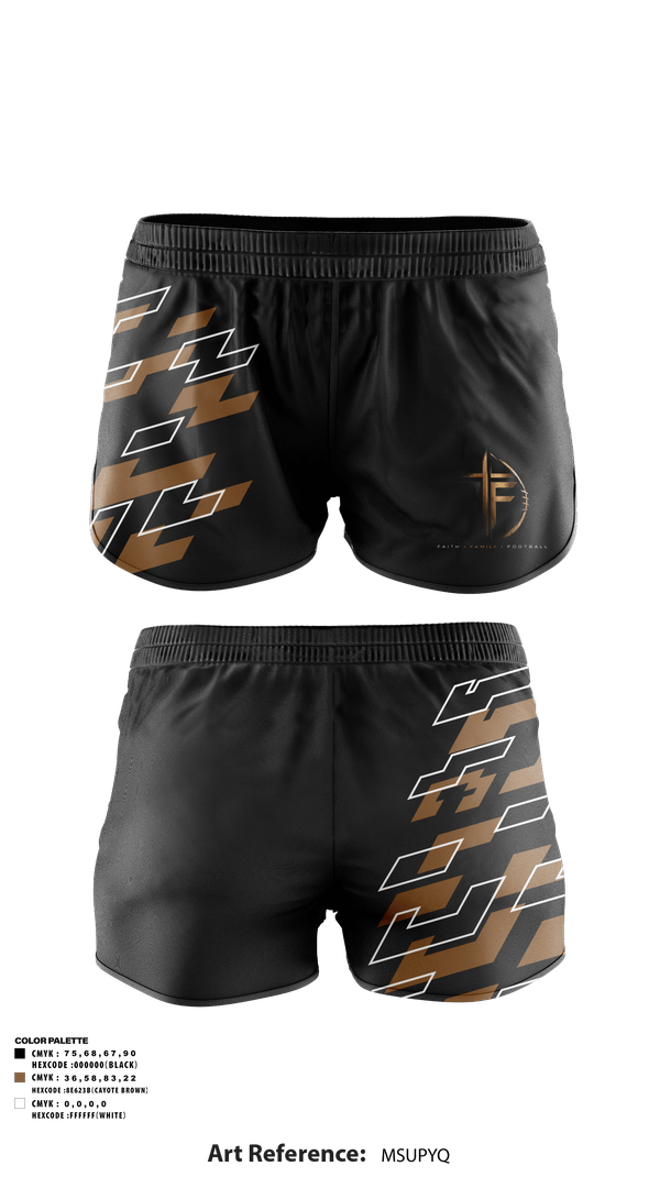 Track Shorts, Faith family footbal, , Teamtime, Team time, sublimation, custom sports apparel, team uniforms, spirit wear, spiritwear, sports uniforms, custom shirts, team store, custom team store, fundraiser sports, apparel fundraiser