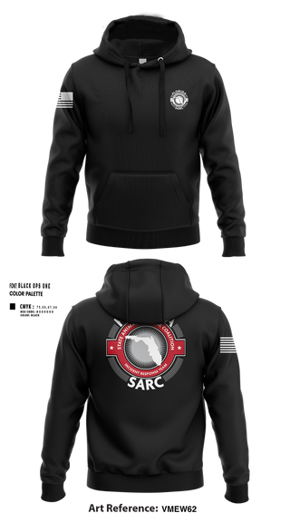 Hoodie, Florida State Animal Response Coalition, , Teamtime, Team time, sublimation, custom sports apparel, team uniforms, spirit wear, spiritwear, sports uniforms, custom shirts, team store, custom team store, fundraiser sports, apparel fundraiser