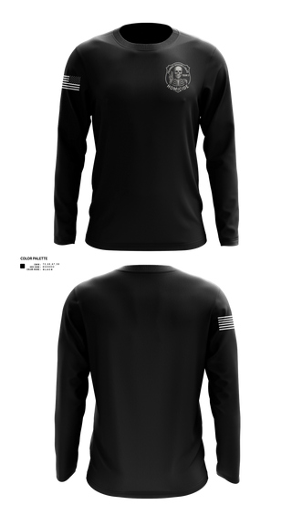 Long Sleeve Performance Shirt, Homicide Team 3, Police, Teamtime, Team time, sublimation, custom sports apparel, team uniforms, spirit wear, spiritwear, sports uniforms, custom shirts, team store, custom team store, fundraiser sports, apparel fundraiser