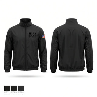 Windbreaker, SELAH POLICE DEPARTMENT, Police, Teamtime, Team time, sublimation, custom sports apparel, team uniforms, spirit wear, spiritwear, sports uniforms, custom shirts, team store, custom team store, fundraiser sports, apparel fundraiser