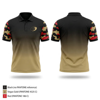 Short Sleeve Performance Polo, Hurricanes, Cheer, Teamtime, Team time, sublimation, custom sports apparel, team uniforms, spirit wear, spiritwear, sports uniforms, custom shirts, team store, custom team store, fundraiser sports, apparel fundraiser