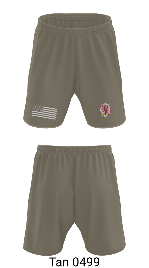 Athletic Shorts With Pockets, 3-13th 66th FSC, Army, Teamtime, Team time, sublimation, custom sports apparel, team uniforms, spirit wear, spiritwear, sports uniforms, custom shirts, team store, custom team store, fundraiser sports, apparel fundraiser