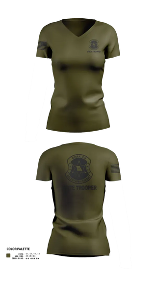 Womens Short Sleeve Vneck Shirt, Operation Relentless Pursuit, Police, Teamtime, Team time, sublimation, custom sports apparel, team uniforms, spirit wear, spiritwear, sports uniforms, custom shirts, team store, custom team store, fundraiser sports, apparel fundraiser