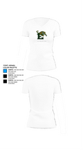 Thomas E. Edwards Basketball 669394 Women's Short Sleeve V-neck Shirt - 18