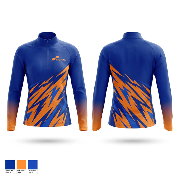 Quarter Zip Jacket, Signal, , Teamtime, Team time, sublimation, custom sports apparel, team uniforms, spirit wear, spiritwear, sports uniforms, custom shirts, team store, custom team store, fundraiser sports, apparel fundraiser
