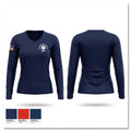 Randolph County EMS 80005164 Women's Long Sleeve V-neck Shirt - 1