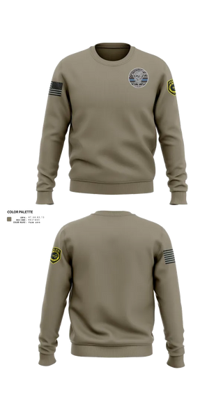Crew Neck Sweatshirt, Robstown Police Department, Police, Teamtime, Team time, sublimation, custom sports apparel, team uniforms, spirit wear, spiritwear, sports uniforms, custom shirts, team store, custom team store, fundraiser sports, apparel fundraiser