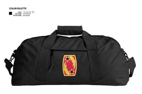 Duffle Bag, 69 Air Defense Artillery Brigade, Army, Teamtime, Team time, sublimation, custom sports apparel, team uniforms, spirit wear, spiritwear, sports uniforms, custom shirts, team store, custom team store, fundraiser sports, apparel fundraiser