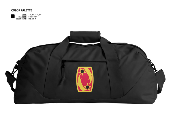 Duffle Bag, 69 Air Defense Artillery Brigade, Army, Teamtime, Team time, sublimation, custom sports apparel, team uniforms, spirit wear, spiritwear, sports uniforms, custom shirts, team store, custom team store, fundraiser sports, apparel fundraiser