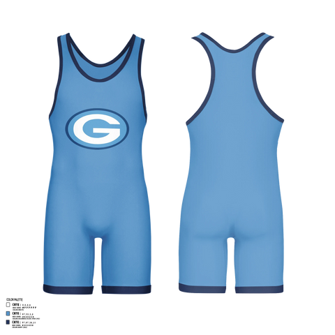 Wrestling Singlet, Garber Dukes, Wrestling, Teamtime, Team time, sublimation, custom sports apparel, team uniforms, spirit wear, spiritwear, sports uniforms, custom shirts, team store, custom team store, fundraiser sports, apparel fundraiser